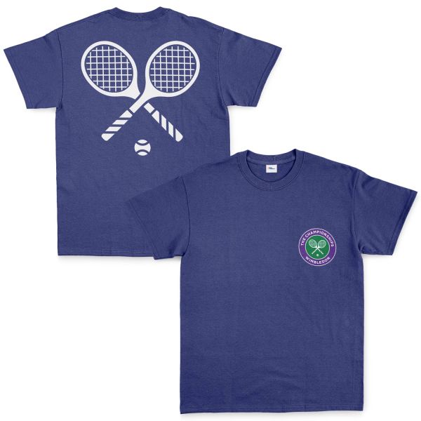 Wimbledon Tişört L - İndigo Mavisi