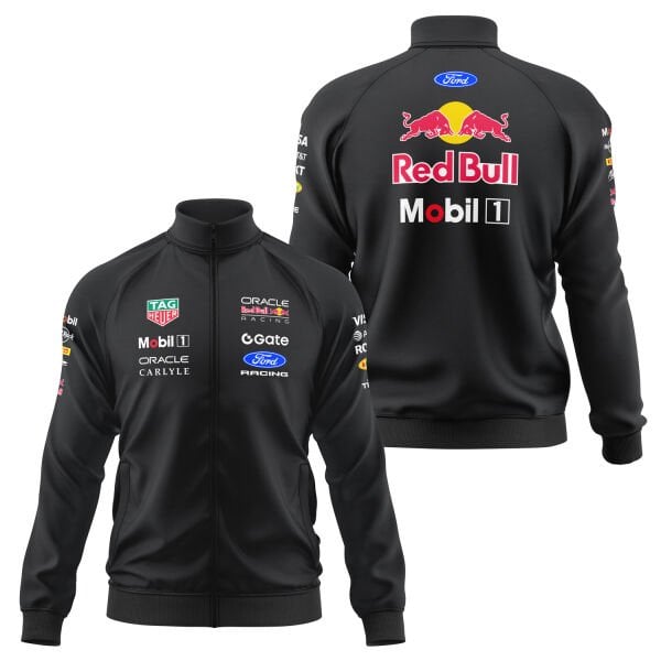 Oracle Red Bull Racing 2026 Teamline Fermuarlı Sweatshirt L - Siyah