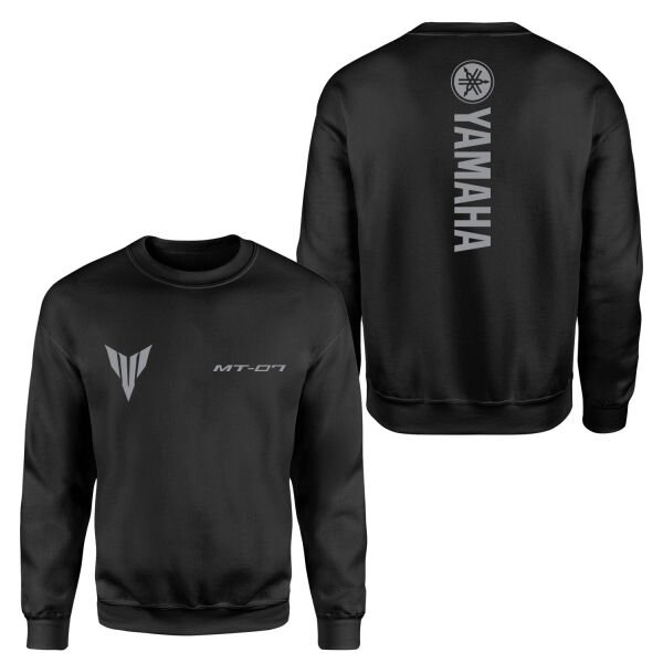 Yamaha MT07 Sweatshirt M - Siyah