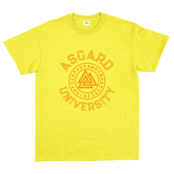 Asgard University Tişört XL - Sarı