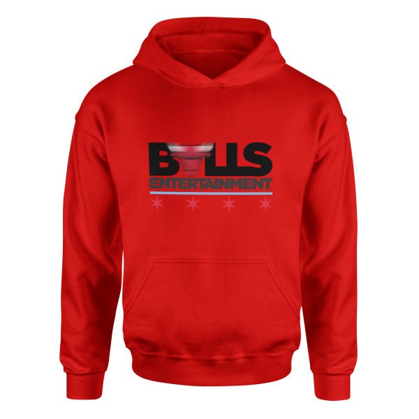 Bulls Entertainment Hoodie S - Kırmızı