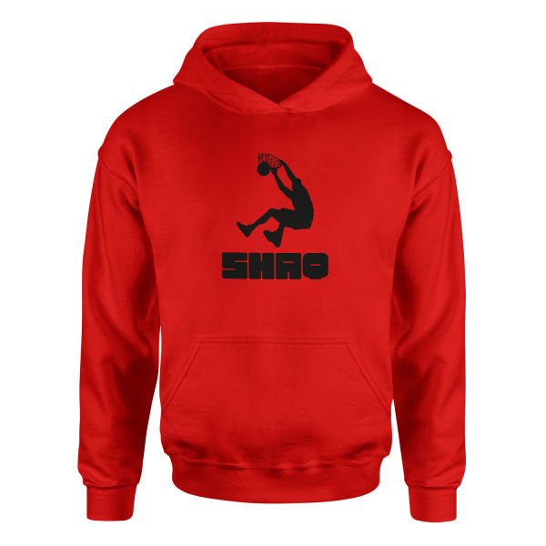 SHAQ DUNK Hoodie L - Kırmızı
