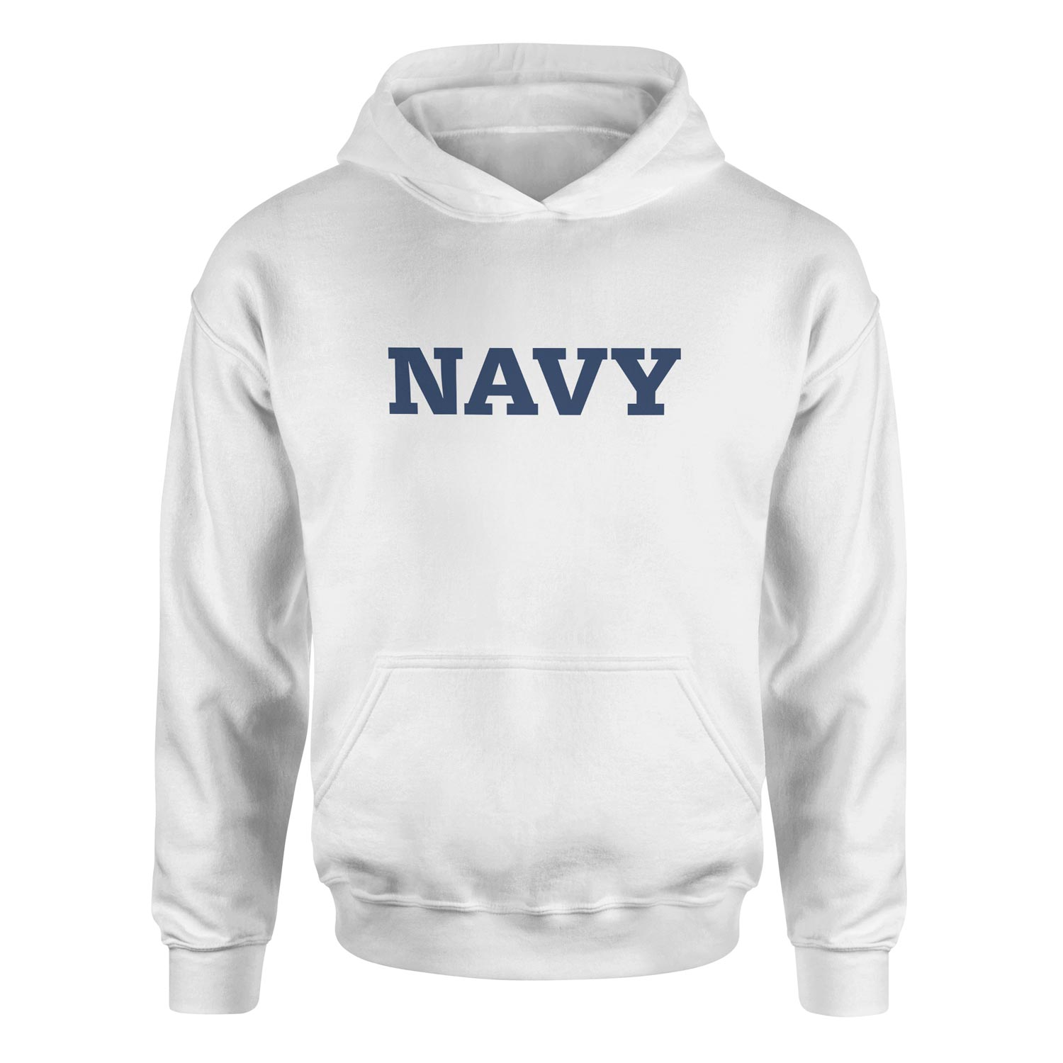 Navy Denizci Hoodie XXL - Beyaz