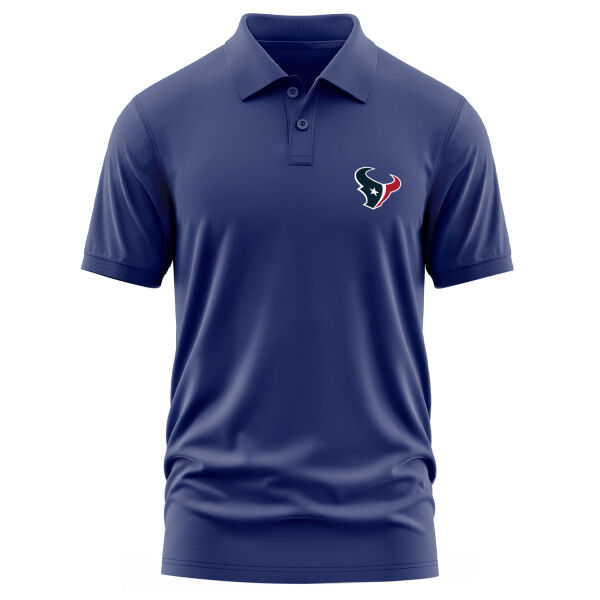 Houston Texans Polo Tişört L - İndigo Mavisi