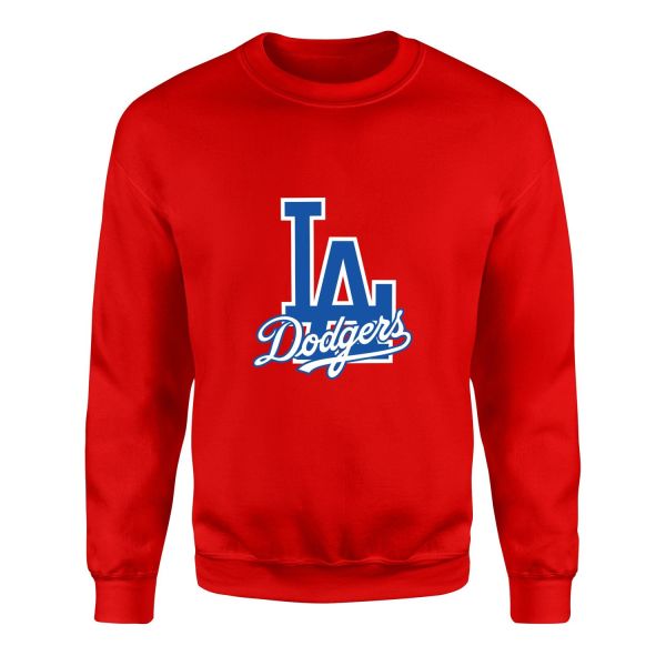 The Dodgers Sweatshirt L - Kırmızı