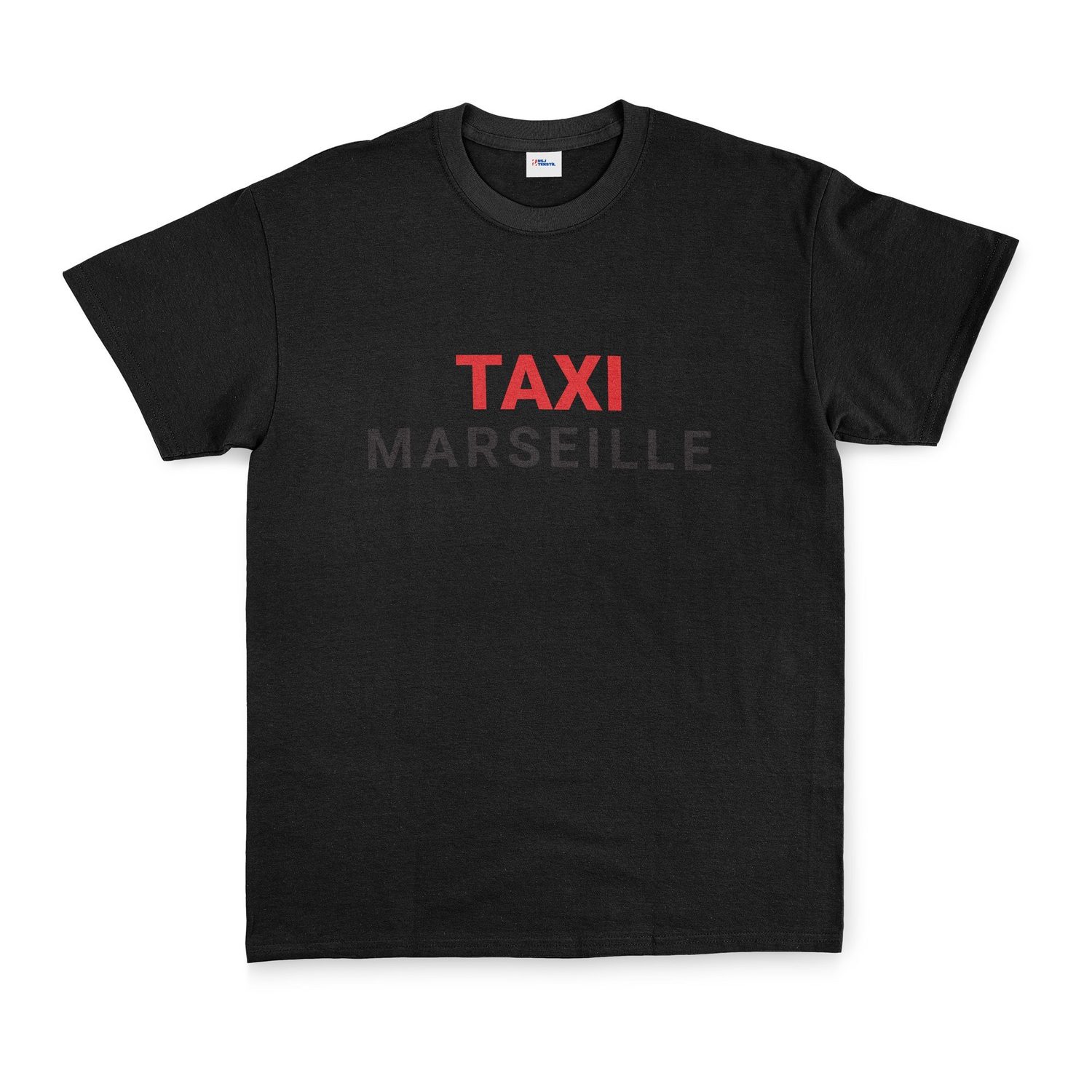 Taxi Marseille Tişört XL - Siyah