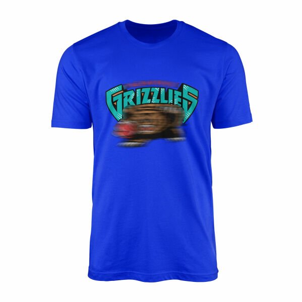 GRIZZLIES Retro Tişört M - Mavi