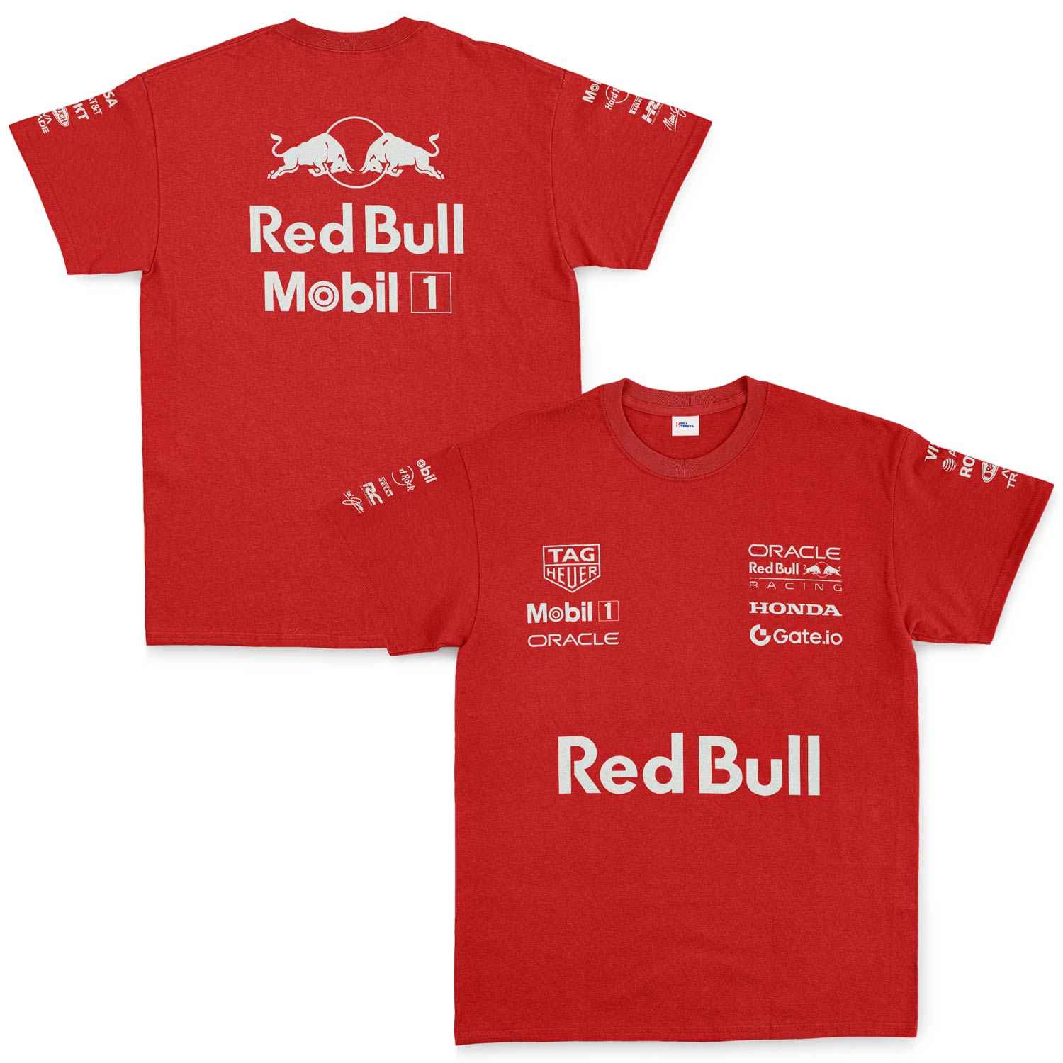 Oracle Red Bull Racing 25 SLVR Tişört S - Kırmızı