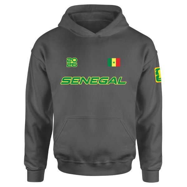 Senegal 2026 Hoodie L - Füme