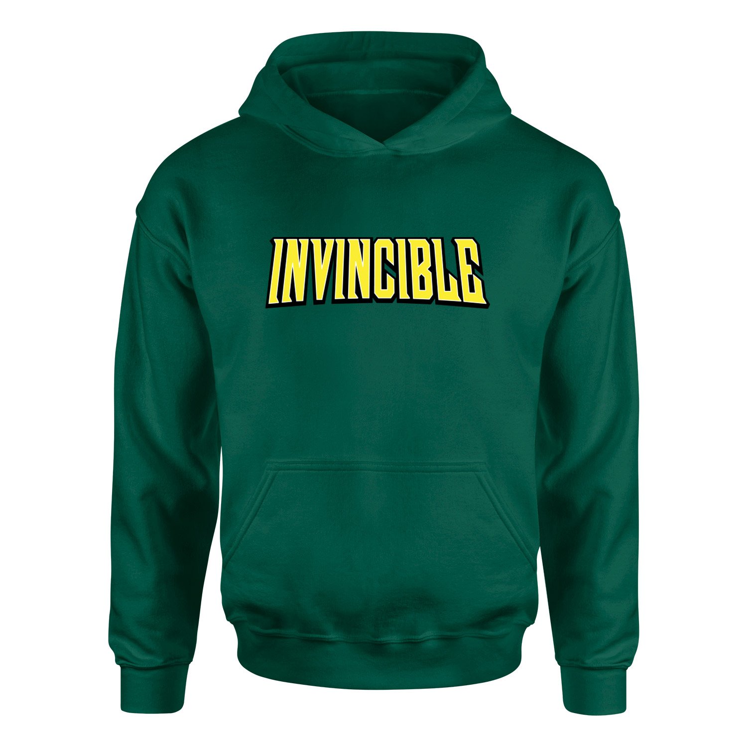 Invincible Hoodie XXL - Nefti Yeşili