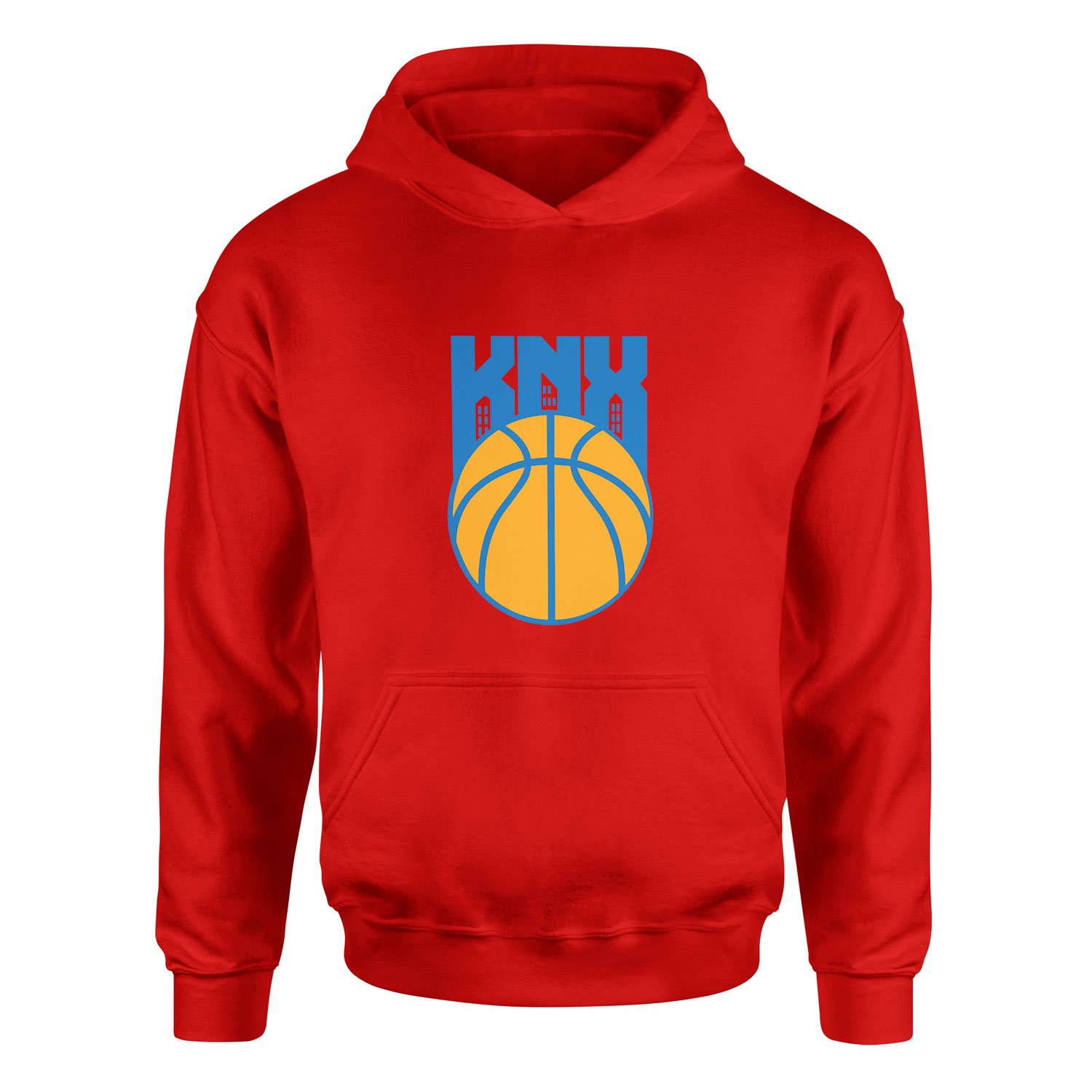 KNX Basketball Hoodie L - Kırmızı