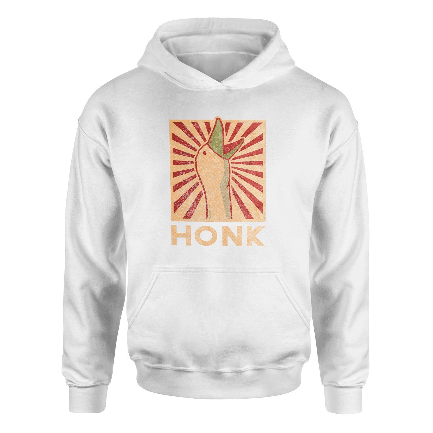 HONK! Hoodie XXL - Beyaz