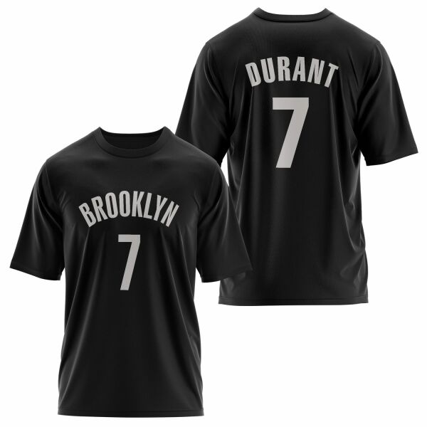 Kevin Durant Forma Oversize Tişört S - Siyah