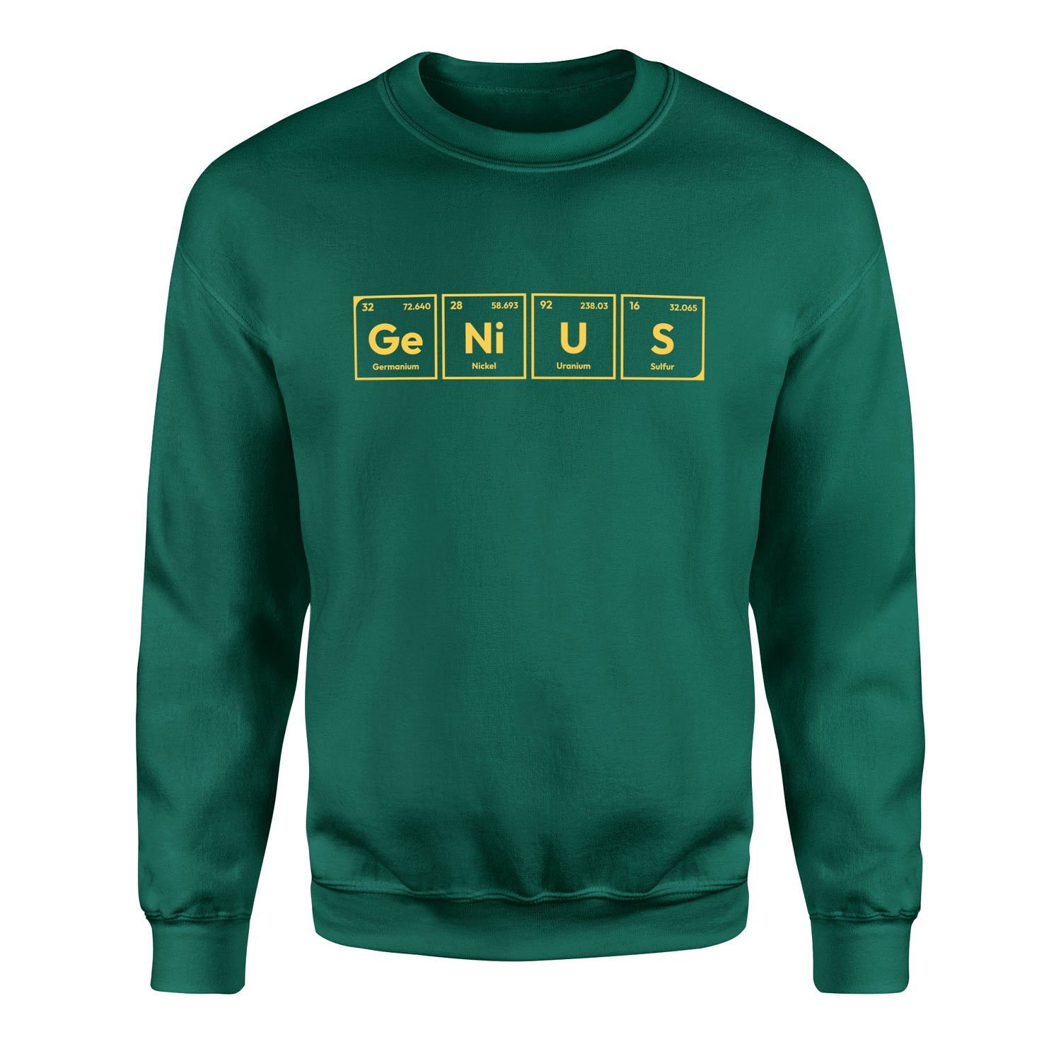 GeNiUS Sweatshirt L - Nefti Yeşili