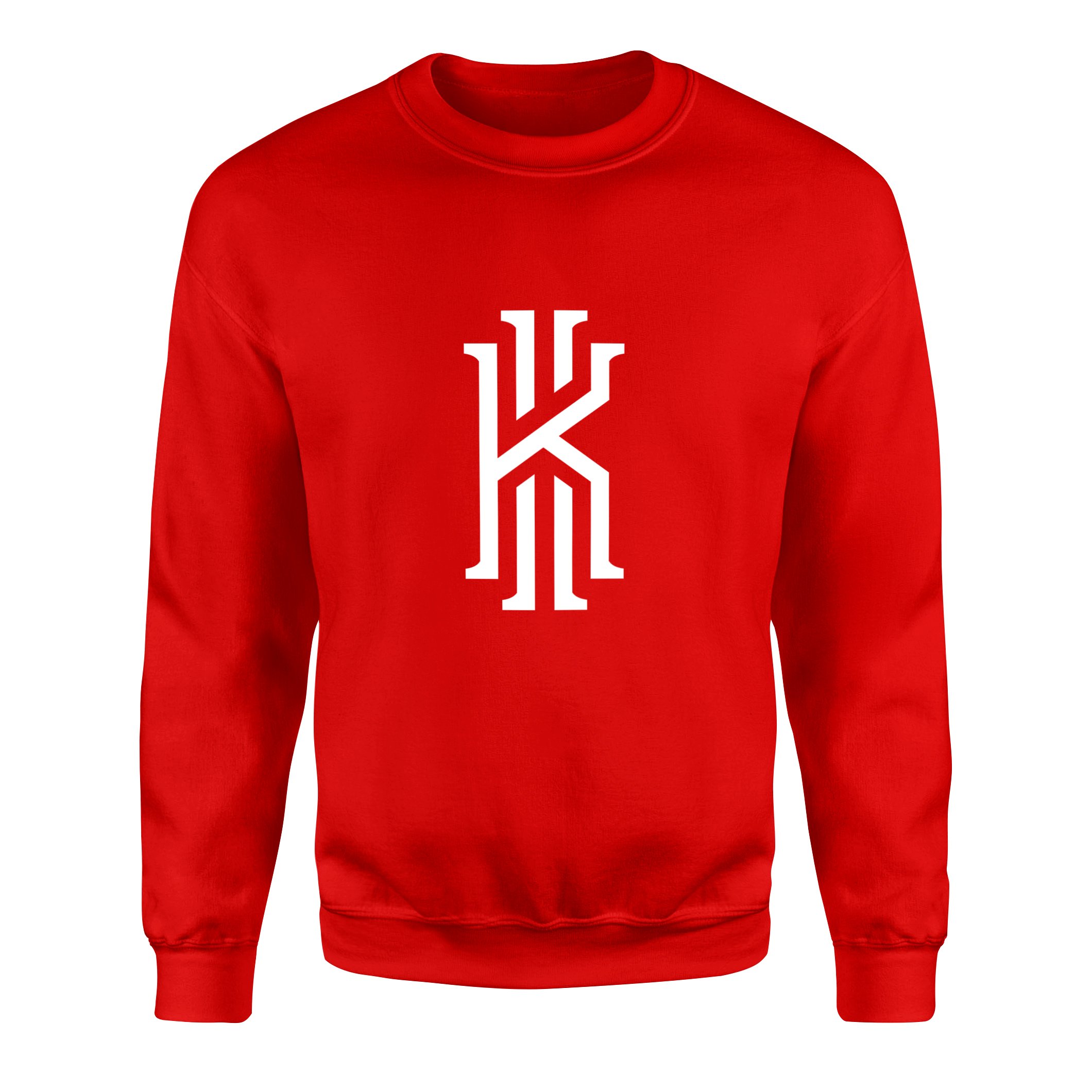 Kyrie Irving Logo W Sweatshirt S - Kırmızı