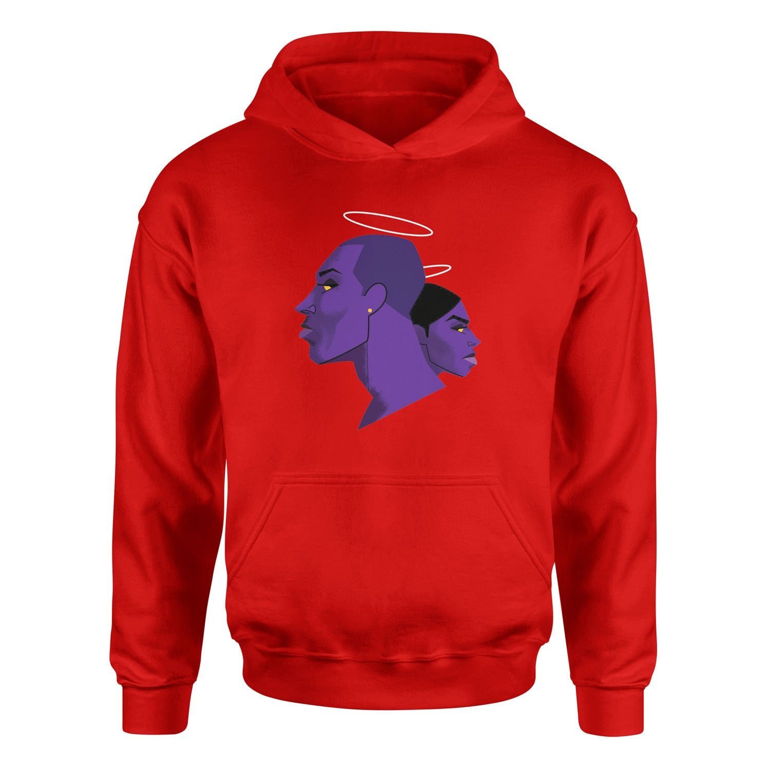 Kobe & Gigi Hoodie L - Kırmızı
