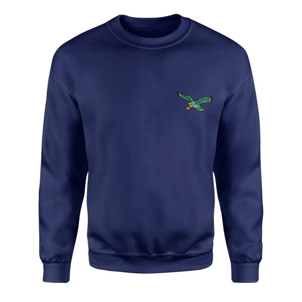 Philadelphia Eagles Retro L Sweatshirt XL - İndigo Mavisi