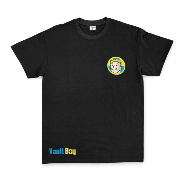 Vault-Boy | Fallout Tişört XXL - Siyah
