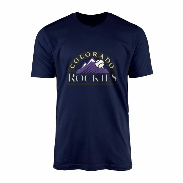 Colorado Rockies WL Tişört M - İndigo Mavisi