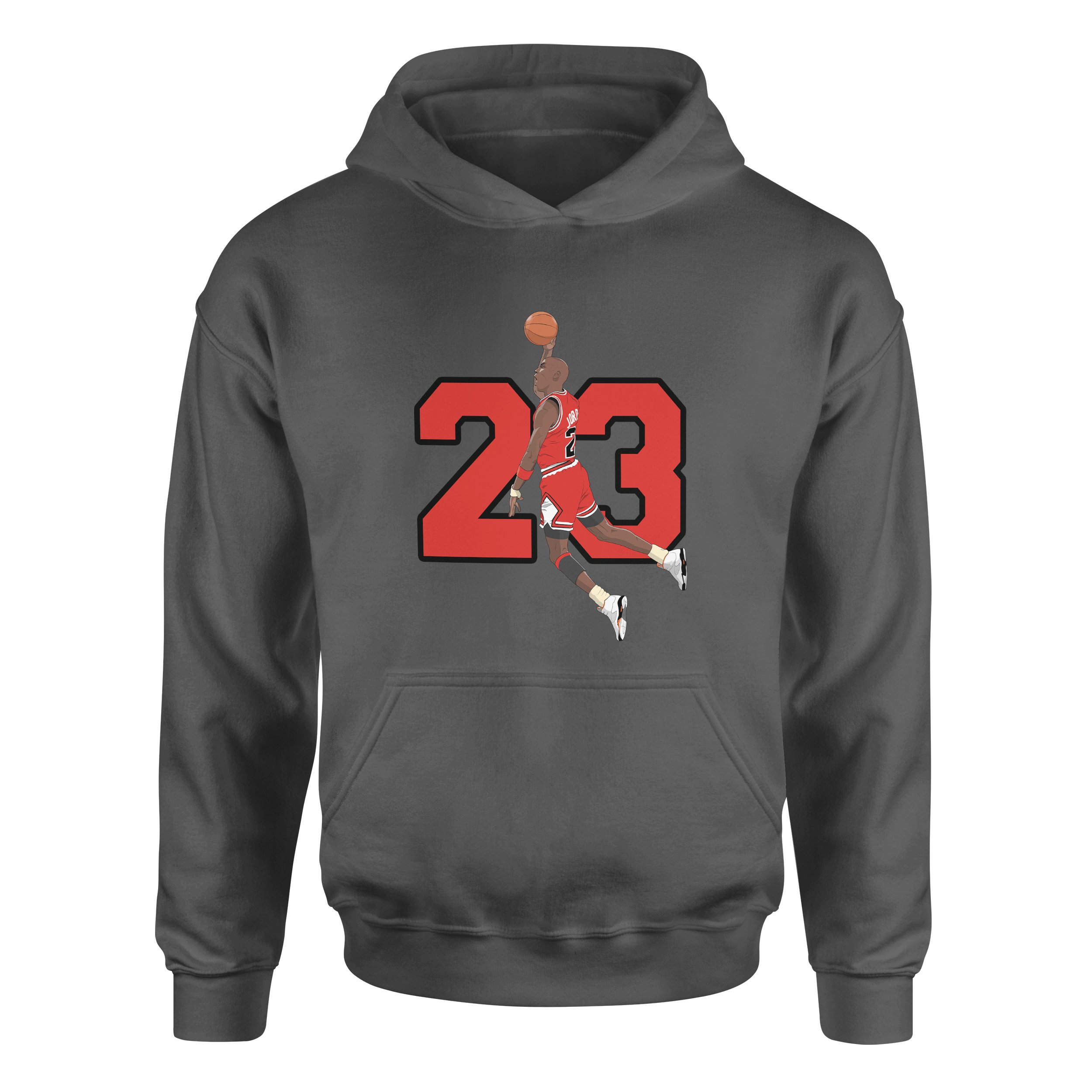 Michael “Air” Jordan Dunk Hoodie M - Füme