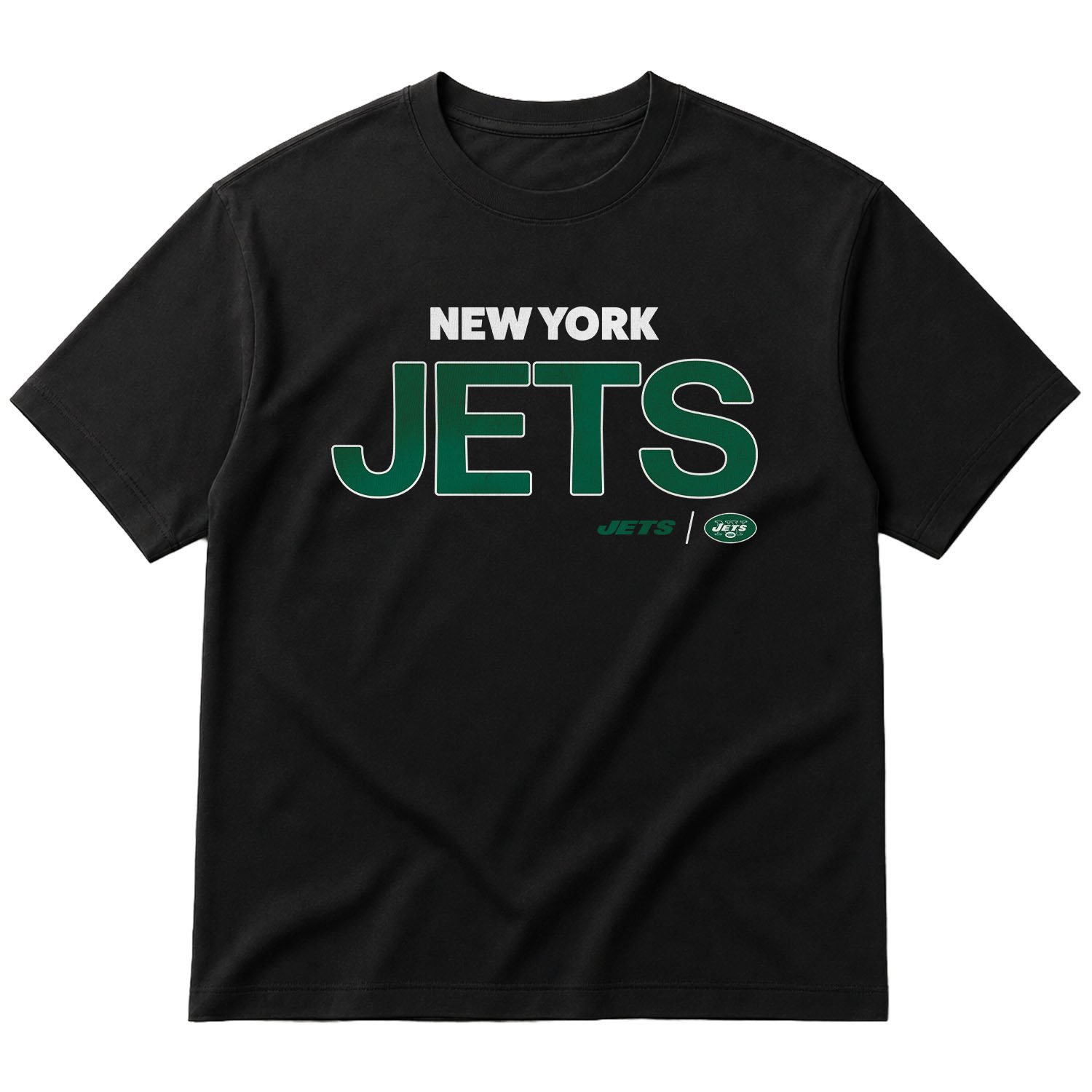 New York Jets AFC East Oversize Tişört M - Siyah