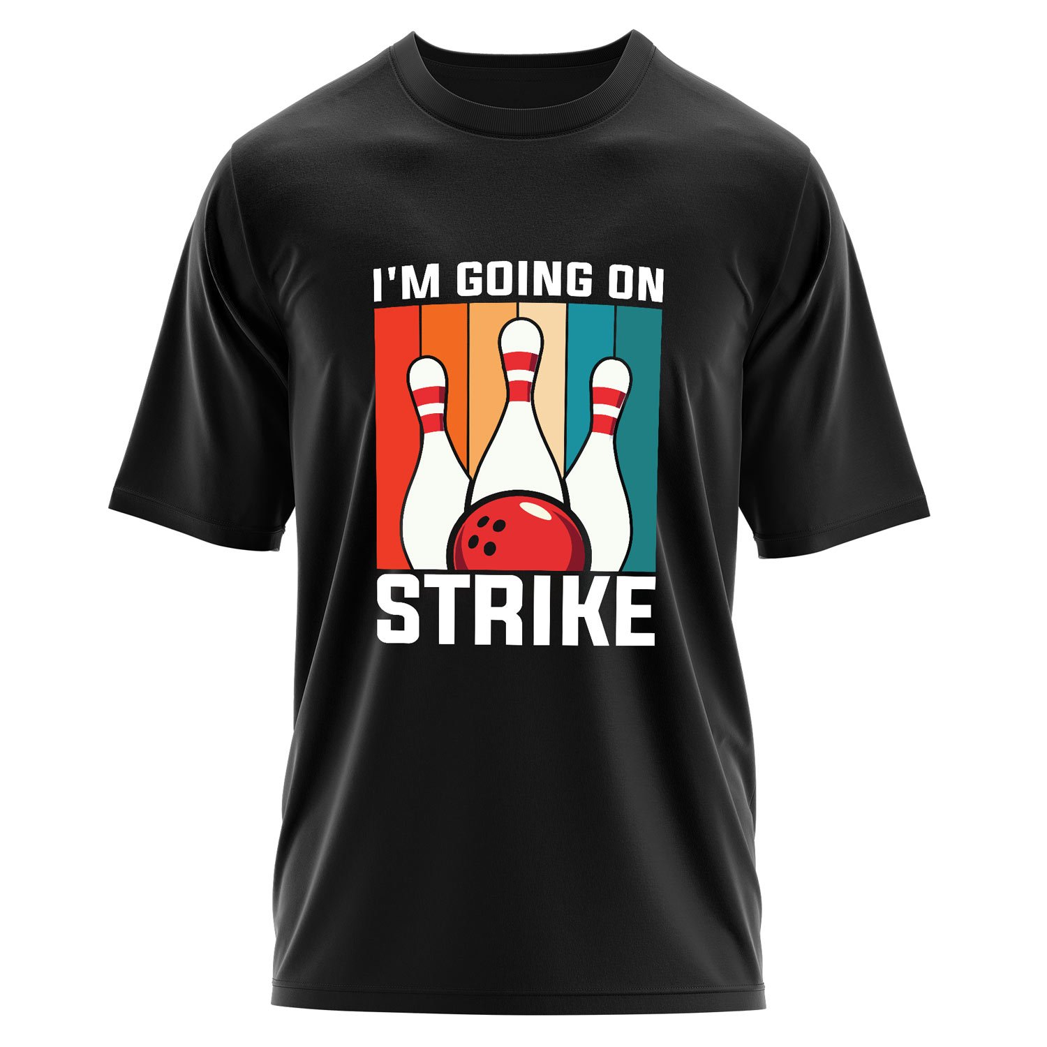 I’m Going On Strike Oversize Tişört L - Siyah