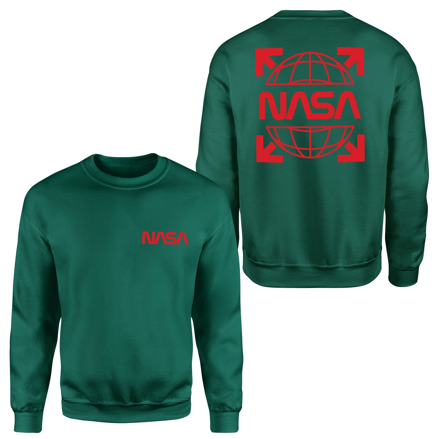 NASA OW SE Sweatshirt M - Nefti Yeşili
