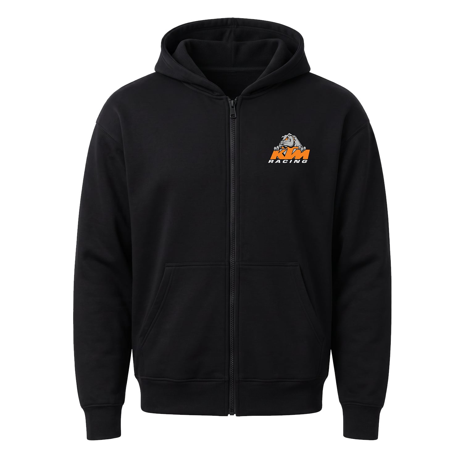 KTM Bully Fermuarlı Kapüşonlu Sweatshirt