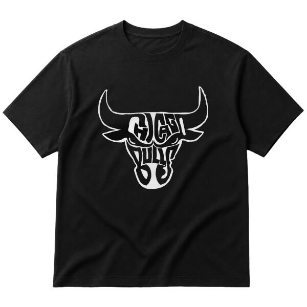 Bulls Oversize Tişört M - Siyah