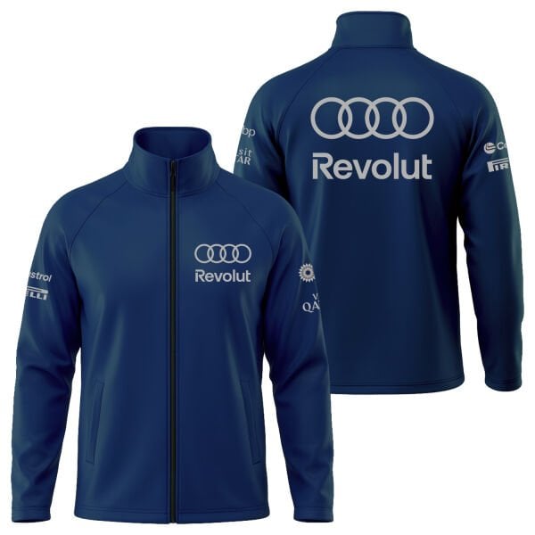 Audi Revolut Racing Soft Shell Ceket S - İndigo Mavisi