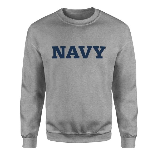 Navy Denizci Sweatshirt S - Gri