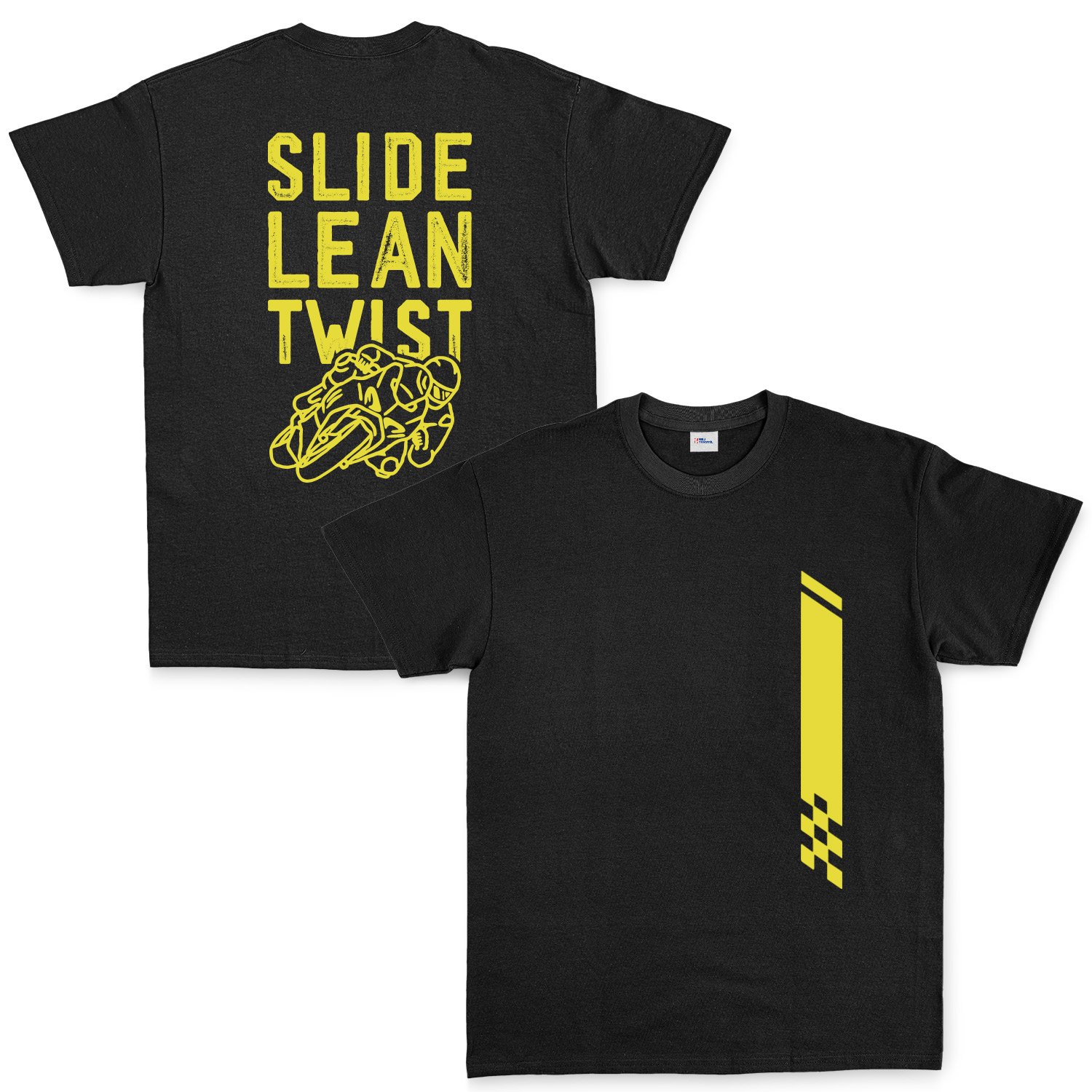 Slide, Lean, Twist YW Tişört M - Siyah