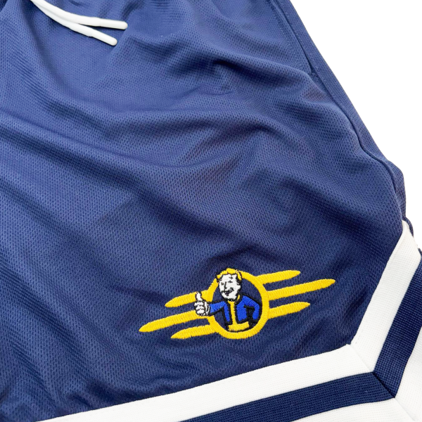 Prepare For The Future, Vault-Tec Industries Lacivert Spor Şortu