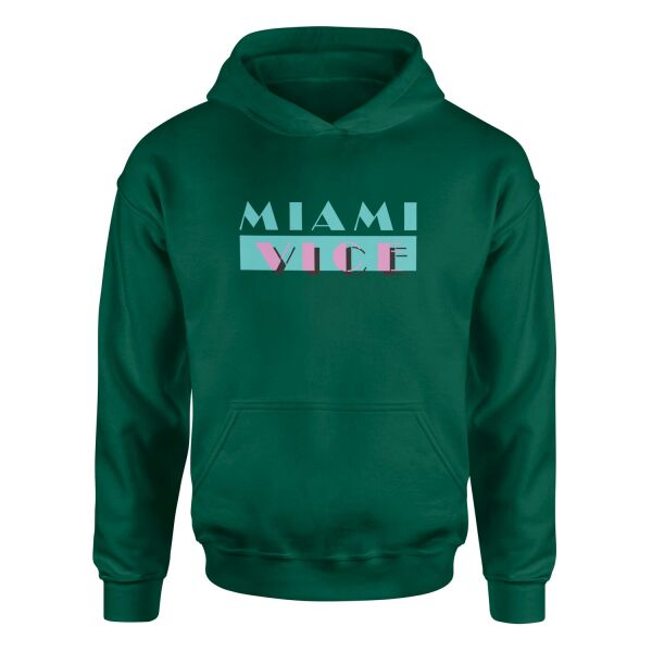 Miami Vice Hoodie S - Nefti Yeşili
