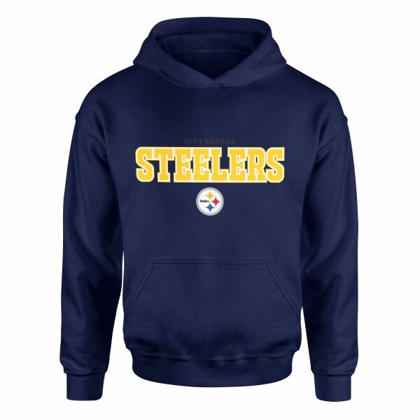 Pittsburgh Steelers B Hoodie M - İndigo Mavisi
