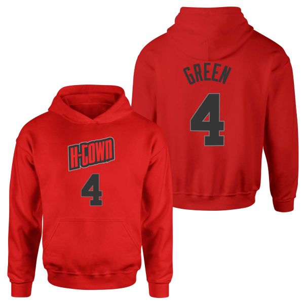 Jalen Green 4 City Edition Forma Hoodie L - Kırmızı