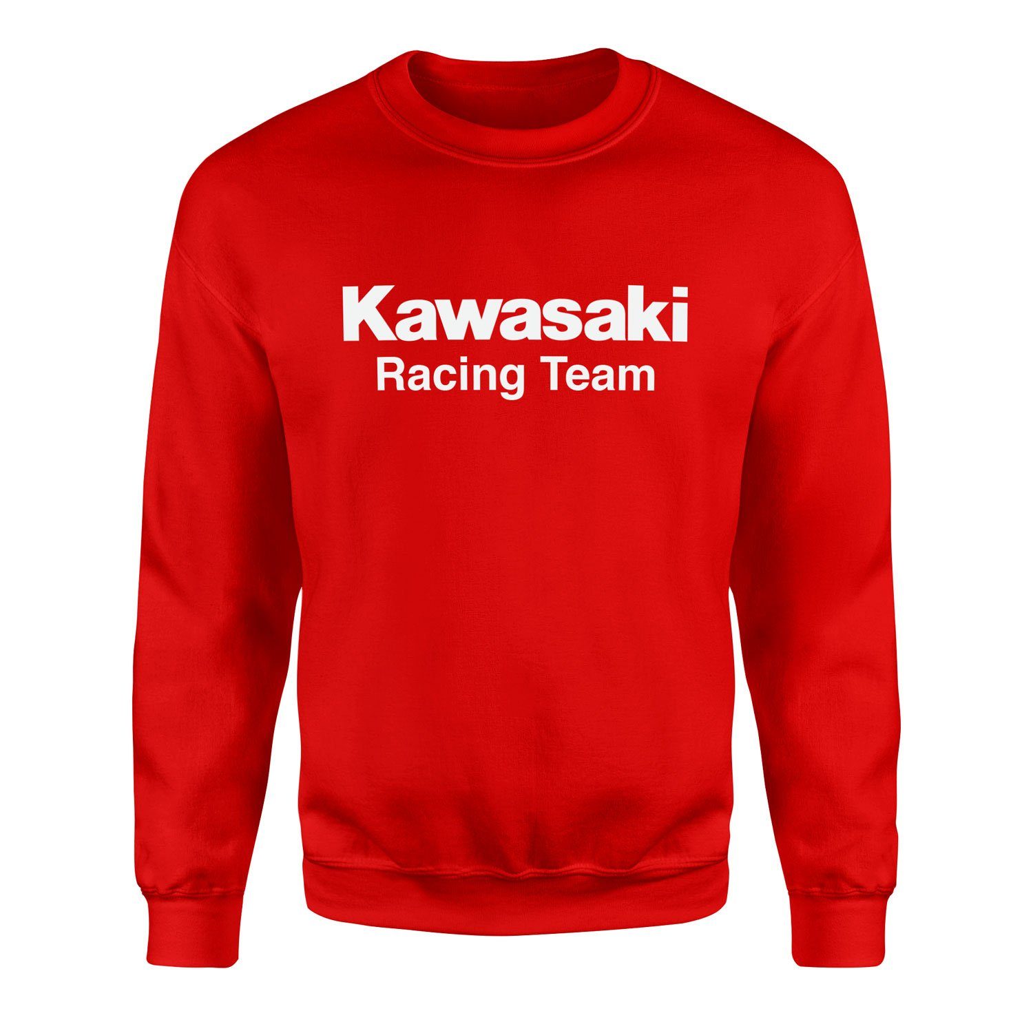Kawasaki Racing Team Sweatshirt M - Kırmızı