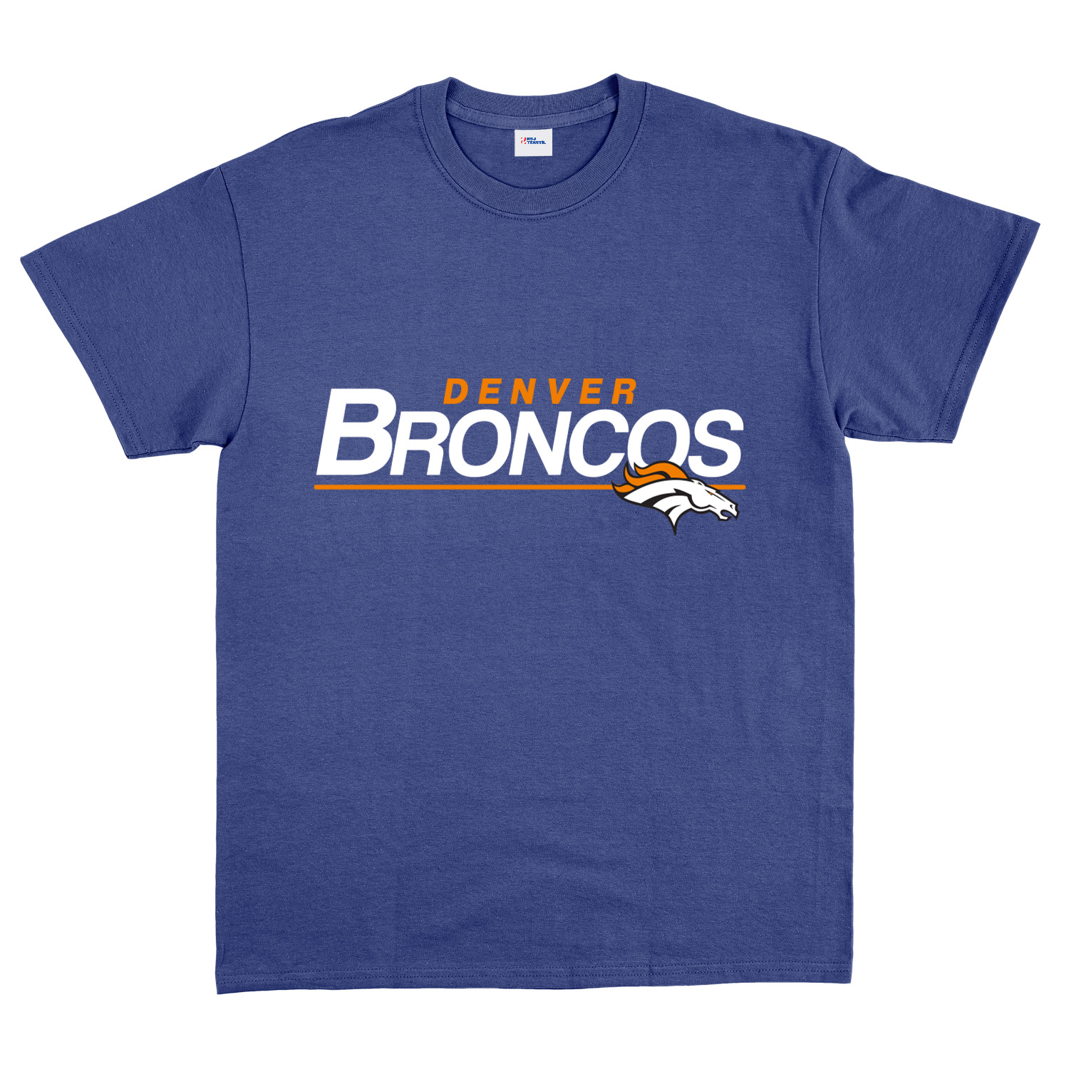 Denver BRONCOS Tişört S - İndigo Mavisi