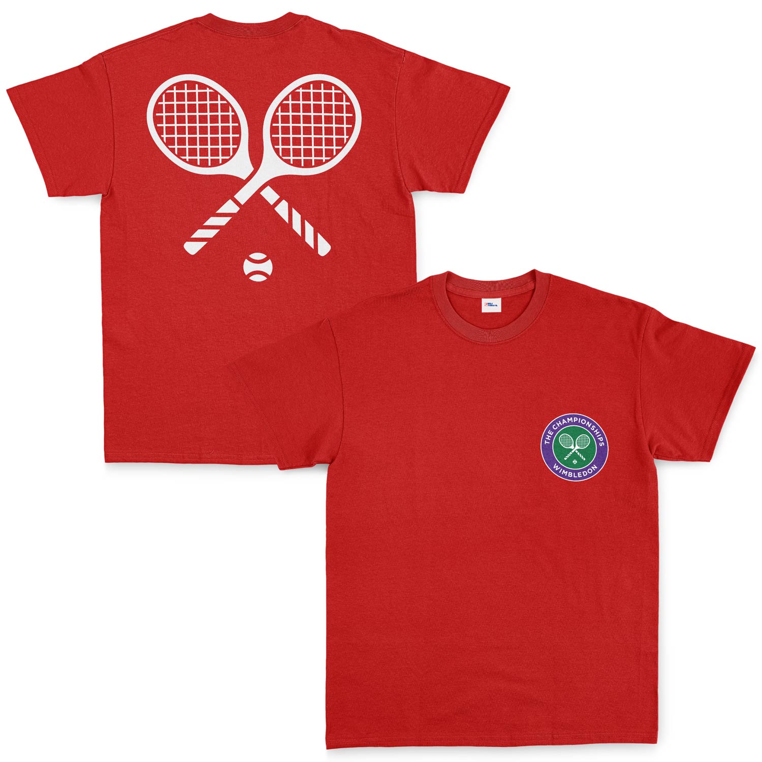 Wimbledon Tişört XXL - Kırmızı
