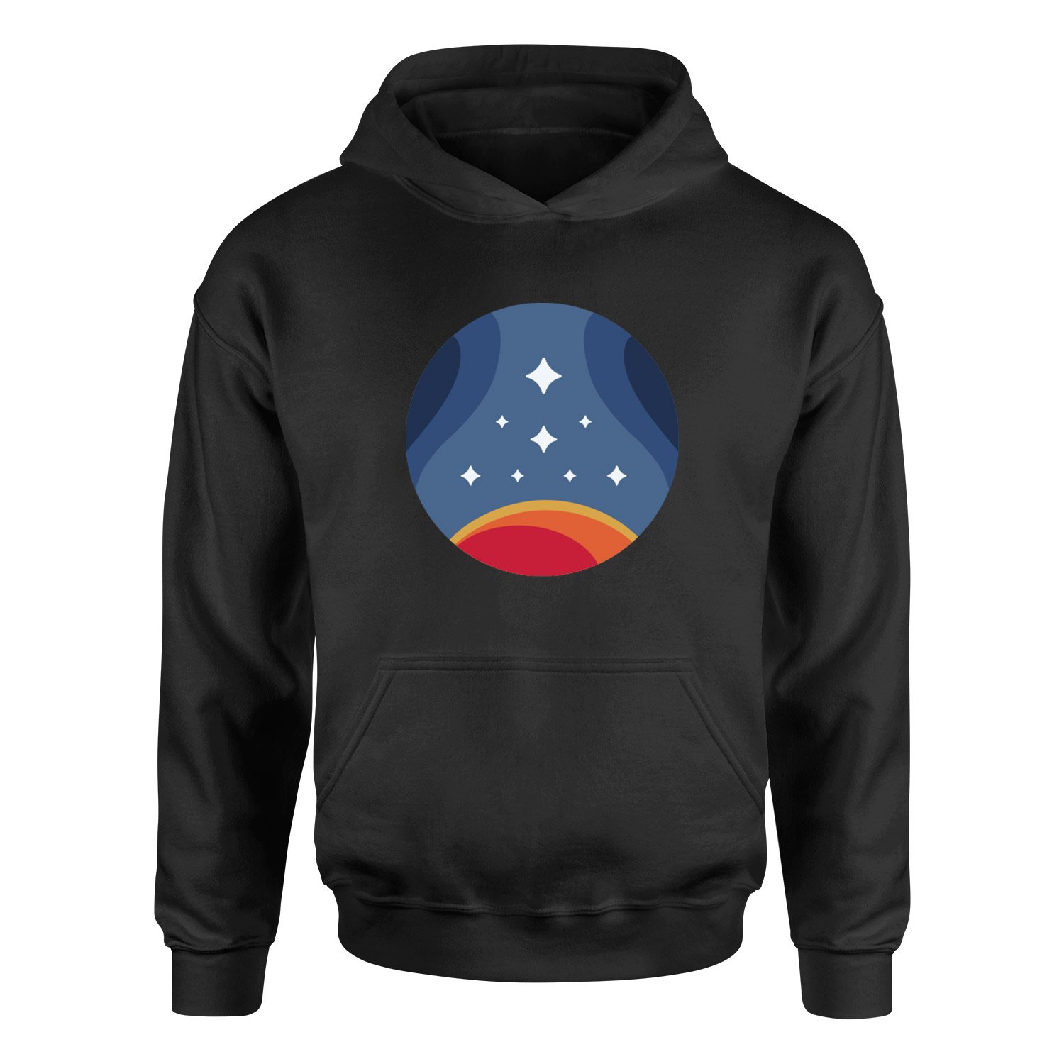 Starfield Constellation Hoodie XL - Siyah