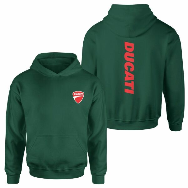 Ducati Basic Racing Hoodie L - Nefti Yeşili