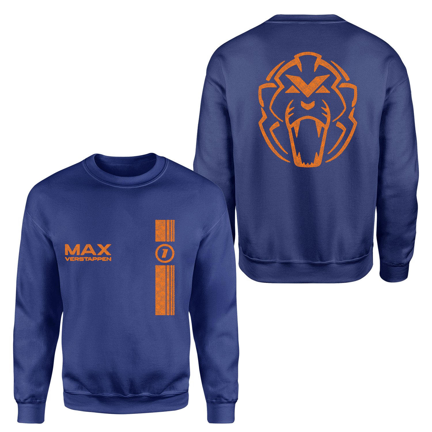 Max Verstappen Stamp Edition Sweatshirt S - İndigo Mavisi
