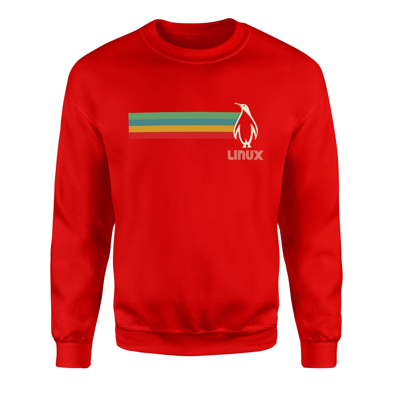 LINUX Sweatshirt XXL - Kırmızı