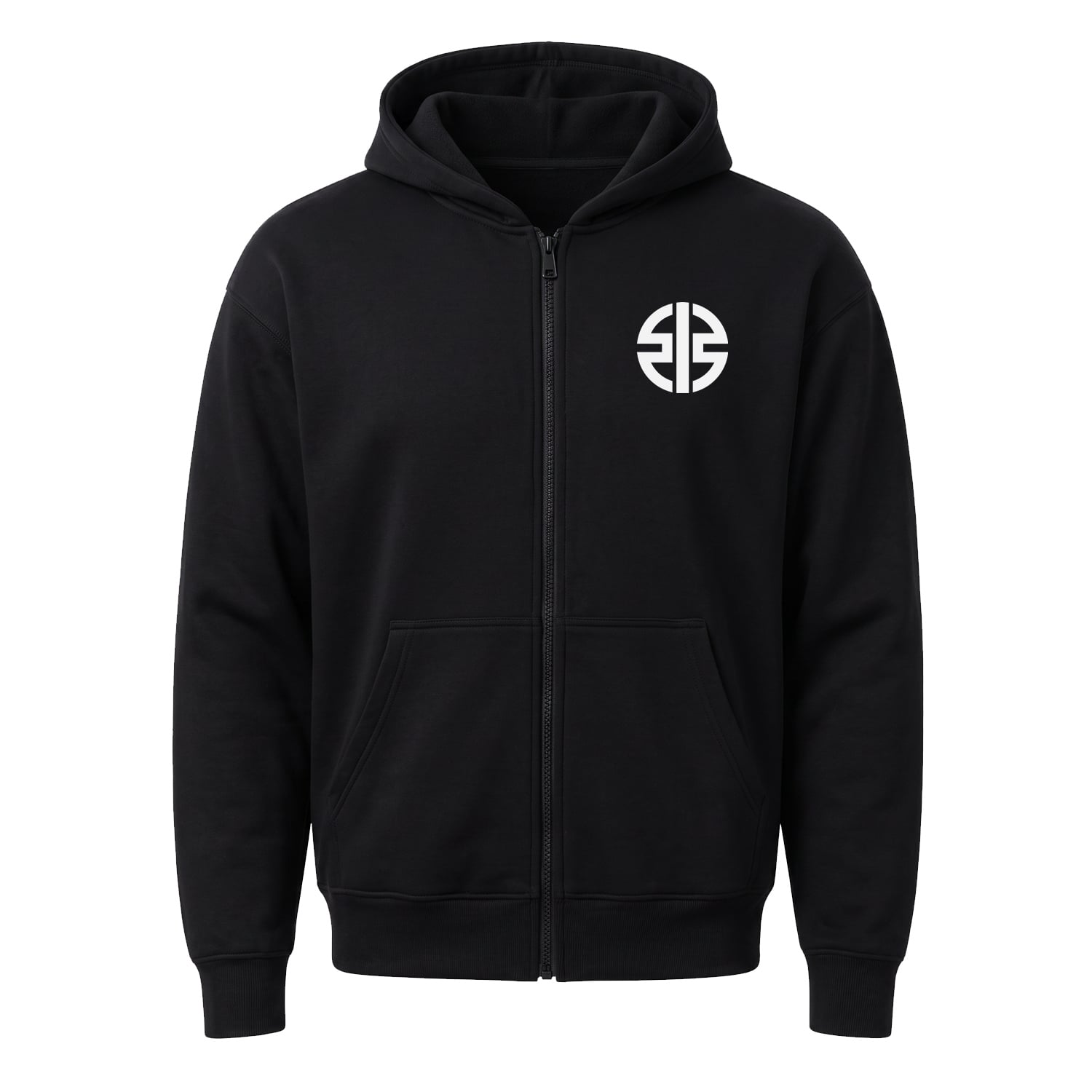 Kawasaki Fermuarlı Kapüşonlu Sweatshirt