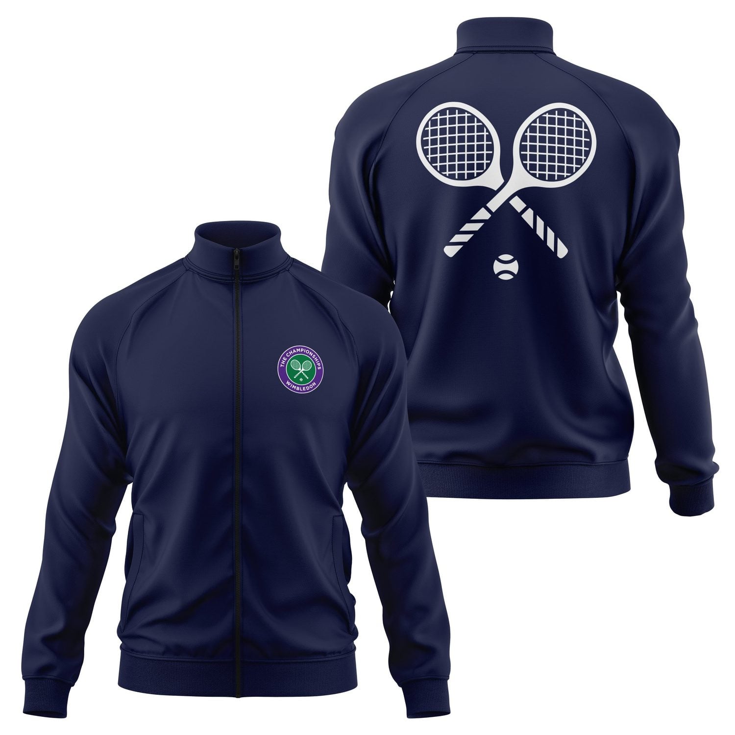 Wimbledon Fermuarlı Sweatshirt XL - İndigo Mavisi | OUTLET