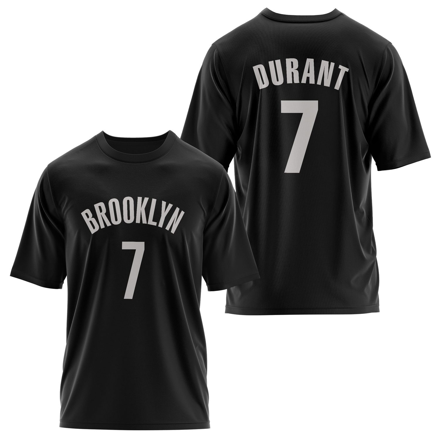 Kevin Durant Forma Oversize Tişört L - Siyah