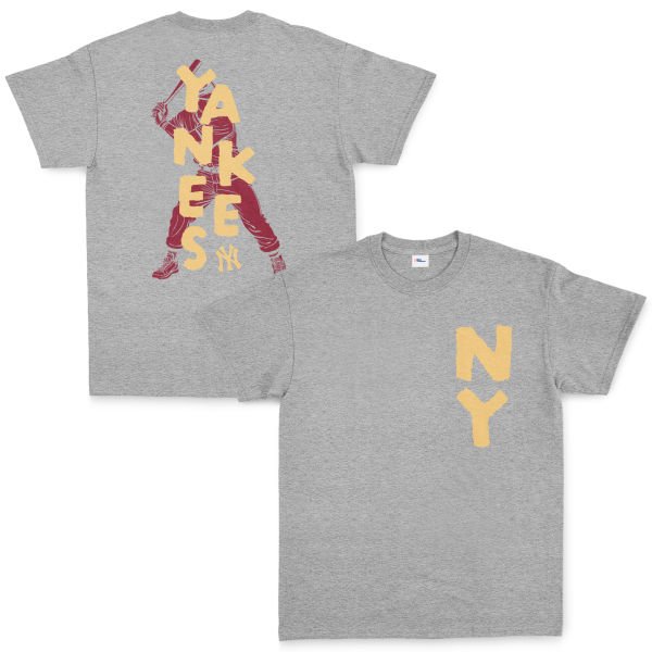 NY Yankees WS Legendary Edition Tişört M - Gri