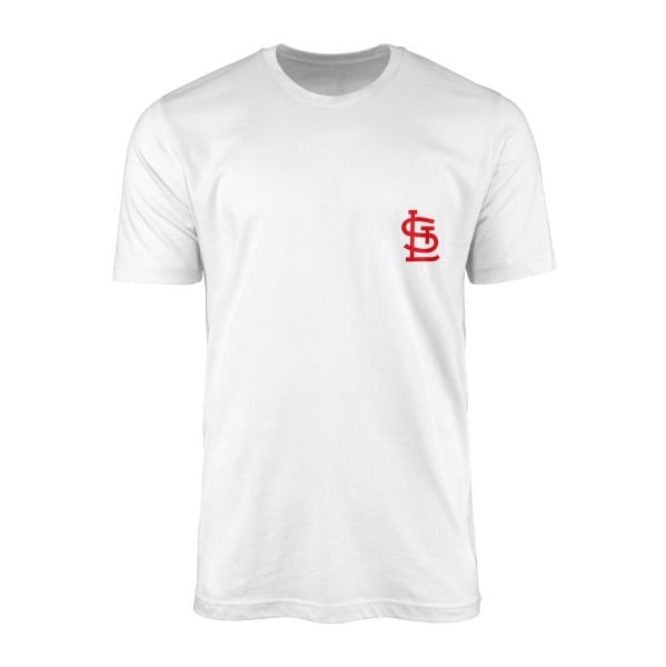 St. Louis Cardinals Tişört S - Beyaz