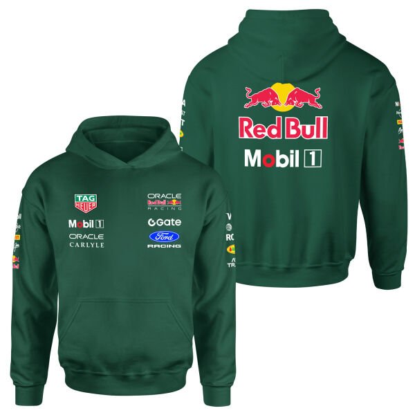 Oracle Red Bull Racing 2026 Teamline Hoodie S - Nefti Yeşili