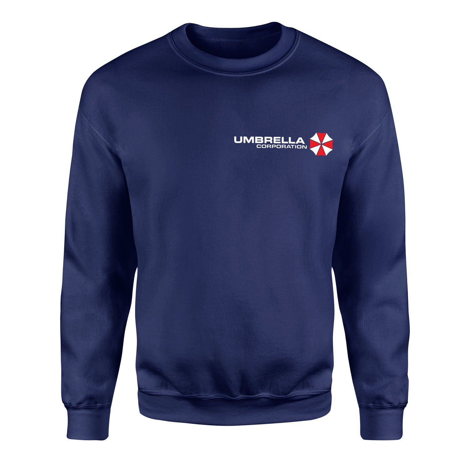 Umbrella Corporation Resident Evil Sweatshirt S - İndigo Mavisi